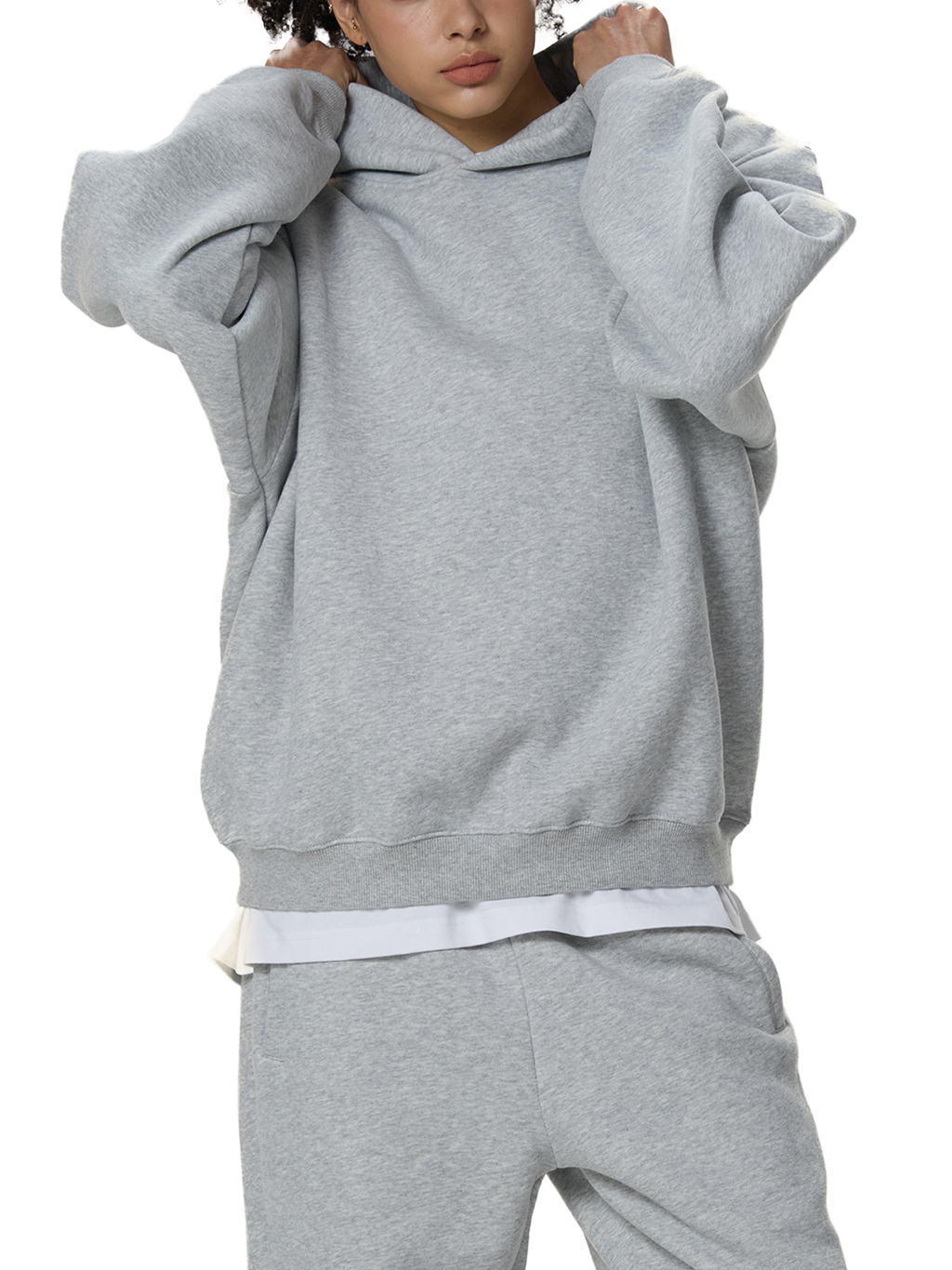 Fleeced Boxy Hoodie – Essential Streetwear | Tapstitch-11
